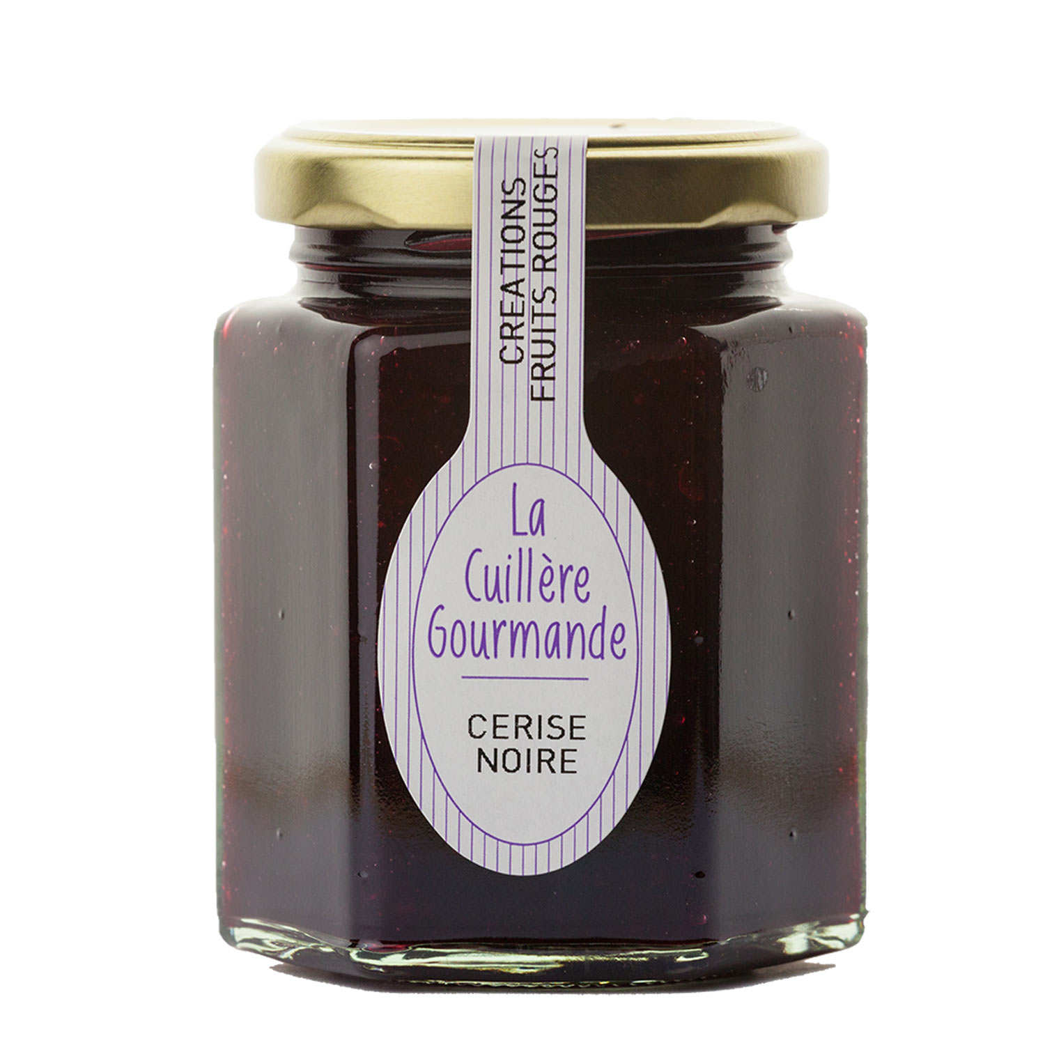 Confiture Artisanale de Cerise Noire (225g) Petit Primeur