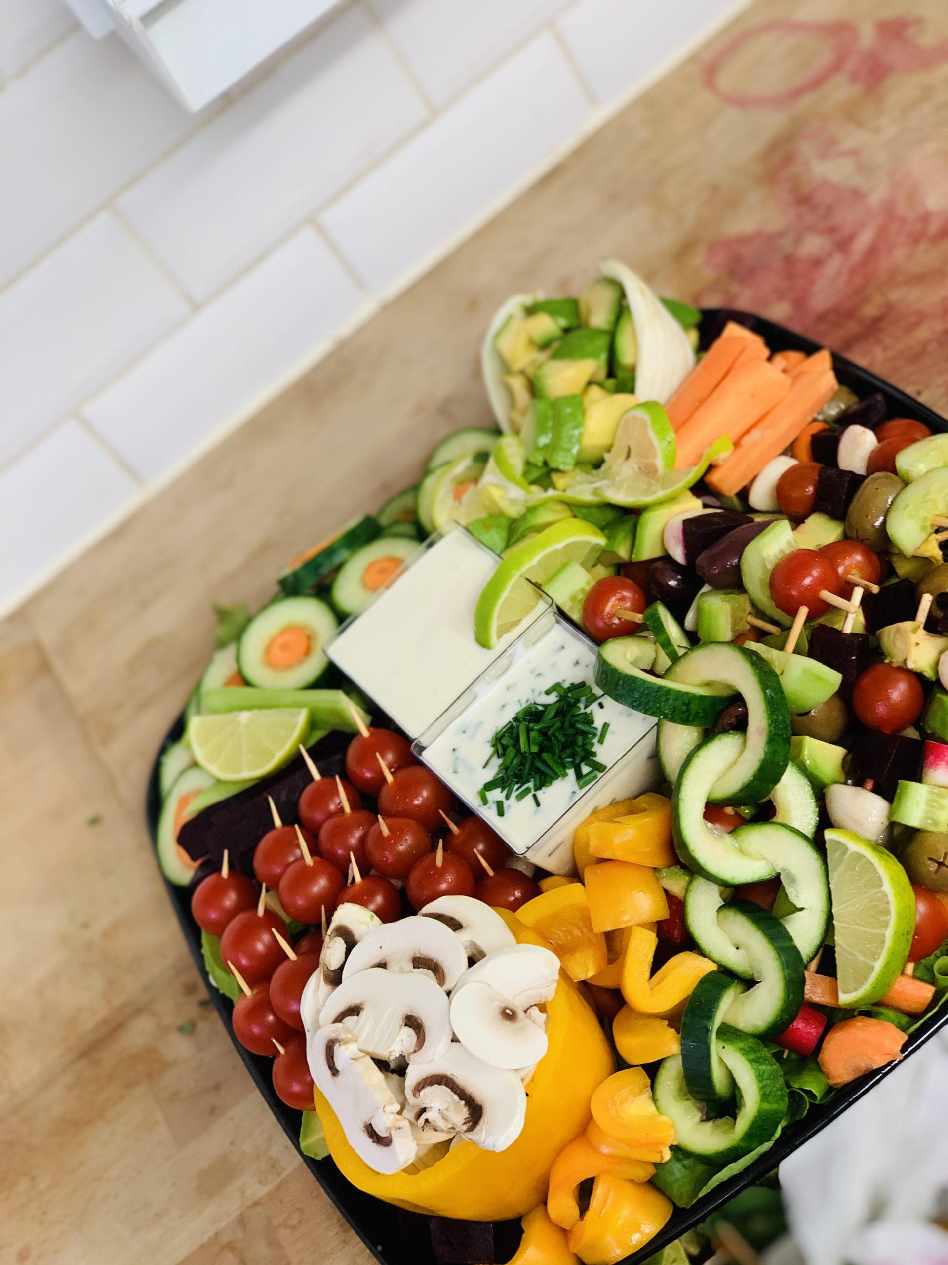 Plateau De Crudités (6 A 8 Personnes) – Petit Primeur